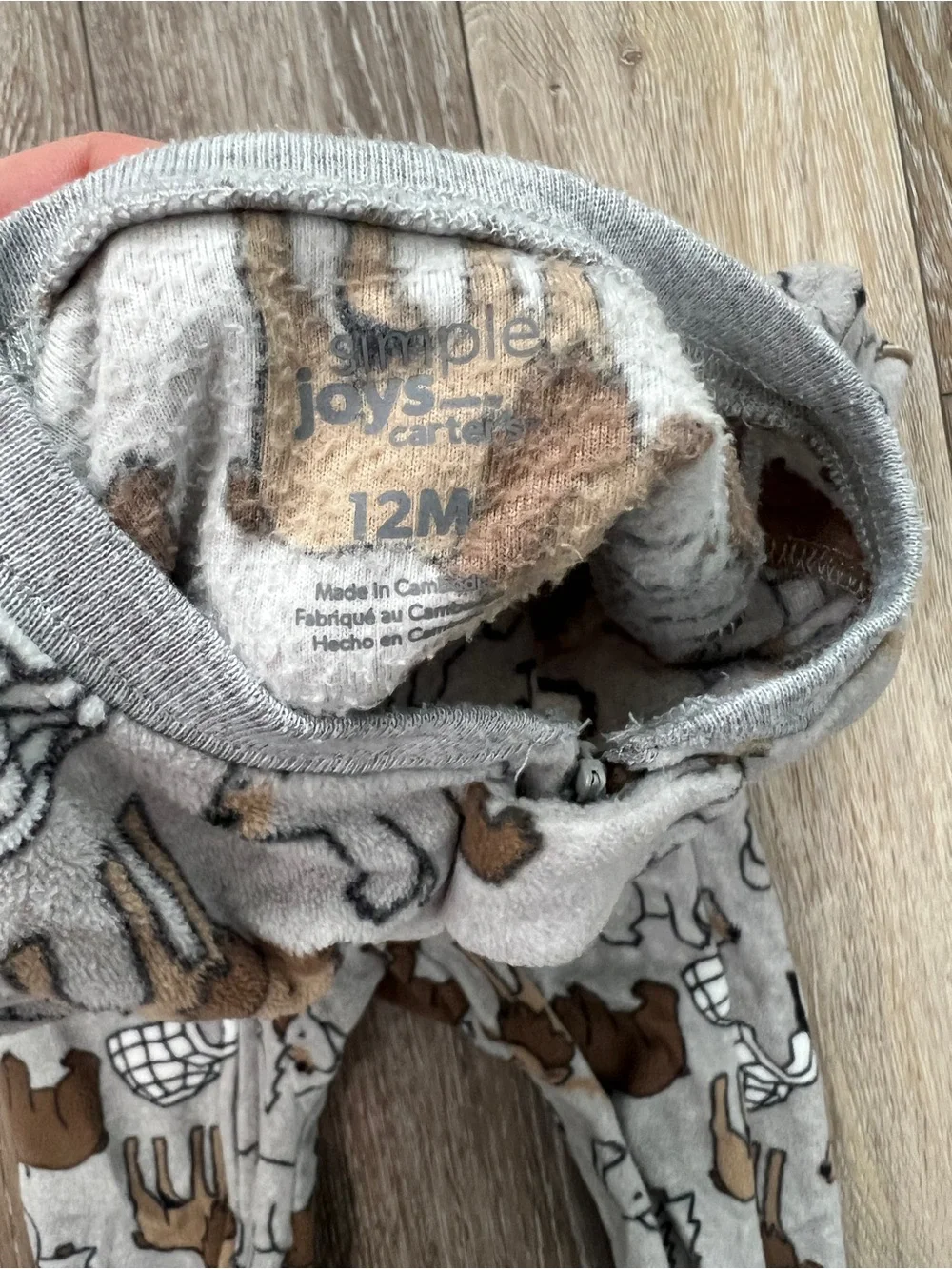 Bundle baby boy Carter’s Star Wars fleece footies